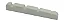 Nut pestana 38mm BAIXO 4C Jazz Bass NBG383 BRANCO Plastico - Imagem 3