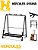 Suporte Rack Hercules 3 instrumentos GUITARRA VIOLAO GS523B - Imagem 3