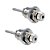PAR de Straplock GOTOH roldana correia trava SLR Cromada - Imagem 5