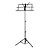 5 Estante partitura dobravel preta pedestal de ferro com bag - Imagem 4