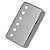 1 Capa cover humbucker captador guitarra LP50 NS cromada - Imagem 7
