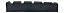 Nut pestana Grafite preto p BAIXO 5 CORDAS 45mm Dolphin - Imagem 6