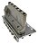 Kit Ponte tremolo guitarra strato Standard Cromada Dolphin - Imagem 4
