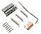 Kit Ponte tremolo guitarra strato Standard Cromada Dolphin - Imagem 3