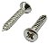 4  parafuso jack plate GUITARRA 2.5 X15MM niquelado - Imagem 5