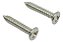 4  parafuso jack plate GUITARRA 2.5 X15MM niquelado - Imagem 6