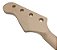 Braço baixo 4 cordas JB maple INLAY 70s sem Pintura MXP - Imagem 9