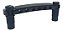Ponte MXP cordal guitarra Preto Stop tailpiece STAIL01BK - Imagem 3