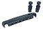 Ponte MXP cordal guitarra Preto Stop tailpiece STAIL01BK - Imagem 1