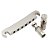 Ponte MXP cordal guitarra Cromado Stop tailpiece STAIL01CR - Imagem 5