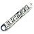 Ponte fixa guitarra Cromada ROLLER Tune-o-matic RTM25CR - Imagem 6