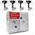 Tarraxa baixo 4 cordas Gotoh GB707 em linha L4 Cromado - Imagem 1