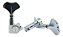 Tarraxa baixo 4 cordas Gotoh GB707 em linha L4 Cromado - Imagem 3