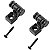 2 Rebaixa corda ROLLER Preto para guitarra Dolphin +PARAFUSO - Imagem 1