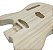 Corpo guitarra Telecaster em Paulownia Kiri sem Pintura MXP - Imagem 7