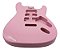 Corpo MXP guitarra Str em ASH Rosa Pink - Imagem 6