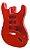 Corpo MXP guitarra stratocaster em ASH Vermelho Fiesta Red - Imagem 1