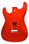 Corpo MXP guitarra stratocaster em ASH Vermelho Fiesta Red - Imagem 5