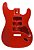Corpo MXP guitarra stratocaster em ASH Vermelho Fiesta Red - Imagem 4