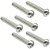 6 Parafuso Niquel Captador SINGLE Guitarra Strat 3,5X20 MXP - Imagem 1