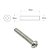 6 Parafuso Niquel Captador SINGLE Guitarra Strat 3,5X20 MXP - Imagem 2