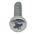 6 Parafuso INOX M2.5x12mm Rosca Maquina  Pan MXP - Imagem 3