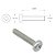12 Parafuso INOX M2.5x12mm Rosca Maquina  Pan MXP - Imagem 2