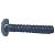 4 Parafuso PRETO Captador HUMBUCKER guitarra 3X16 MXP - Imagem 4