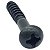 6 Parafuso PRETO de Fixar PONTE guitarra Strato 3,5X25 MXP - Imagem 6