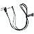 Cabo insert em Y flat EBS ICY-100 1 metro para pedal - Imagem 1