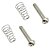 KIT 2 parafuso NIQ redondo Captador SINGLE 3,5X20mm+ 2 MOLA - Imagem 1