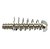 KIT 2 parafuso NIQ redondo Captador SINGLE 3,5X20mm+ 2 MOLA - Imagem 8