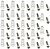 KIT 24 Parafuso Niquel Captador SINGLE 3,5X 20mm + 24 Molas - Imagem 1