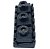 Trava guitarra lock nut Preto 43mm Dolphin - Imagem 6