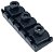 Trava guitarra lock nut Preto 43mm Dolphin - Imagem 8