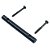 Trava guitarra lock nut Preto 43mm Dolphin - Imagem 5