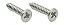 2 Parafuso rebaixador corda guitarra 2.2X13mm Cromado MXP - Imagem 1