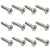12 Parafuso INOX 3,5mm X19mm cabeça chata MXP - Imagem 1