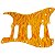 Escudo para guitarra stratocaster x100 3sgl quilted amarelo - Imagem 6