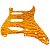 Escudo para guitarra stratocaster x100 3sgl quilted amarelo - Imagem 5