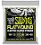 Encordoamento ERNIE BALL guitarra 010 FLATWOUND P02591 Lisa - Imagem 1