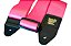 Correia guitarra ERNIE BALL Rosa Neon Pink P05321 poliester - Imagem 3