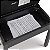 Banco flip top com compartimento para piano teclado KB8902B - Imagem 3