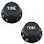 Kit 2 Knob Plástico Tone Guitarra Strato Preto DOLHIN - Imagem 1