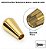 Knob Ponta Chave metal GUITARRA Les Paul Rosca DOURADO - Imagem 2