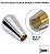 Knob Ponta Chave metal GUITARRA Les Paul Rosca CROMADO BTG - Imagem 2