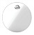 Pele de bumbo transparente UBD 22 EQ4 UNO by Evans - Imagem 1