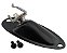 Jack Plate Canoa guitarra Strato PRETO parafuso MXP ST100BK - Imagem 8