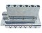 Ponte guitarra tremolo vintage completa cromada MXP 610CR - Imagem 5