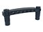 Ponte guitarra cordal Stop Tail Preto + bucha MXP - Imagem 3